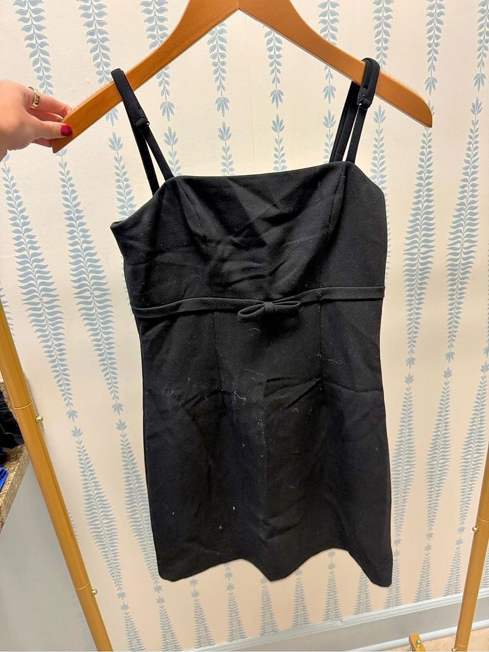 French Connection Black Mini Dress Size 0